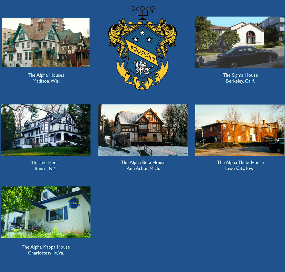 Photos of each collegiate house