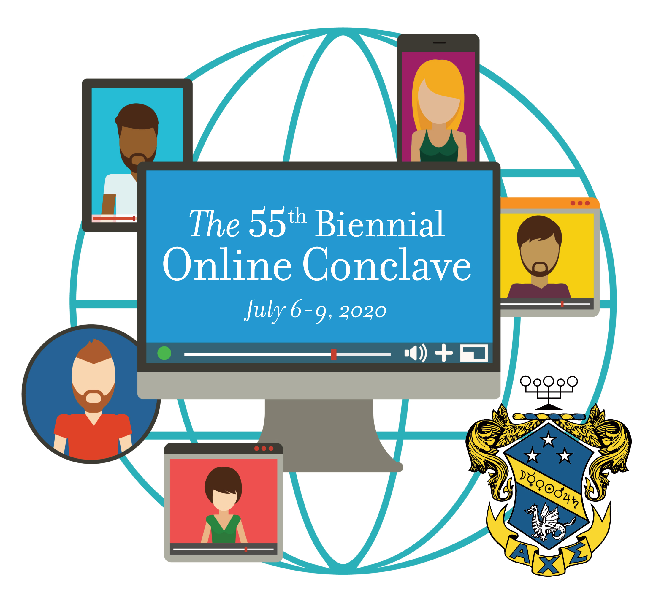 53rd Biennial Conclave Logo