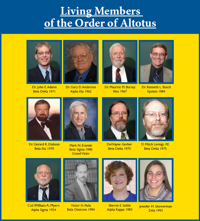 photos of living members of the Order of Altotus
