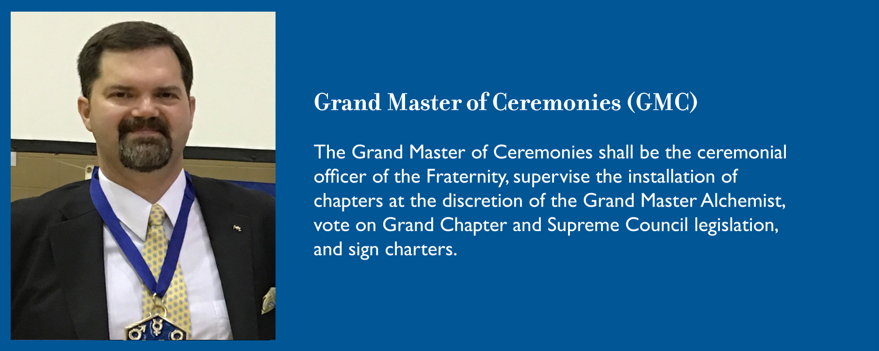 Grand Master of Ceremonies