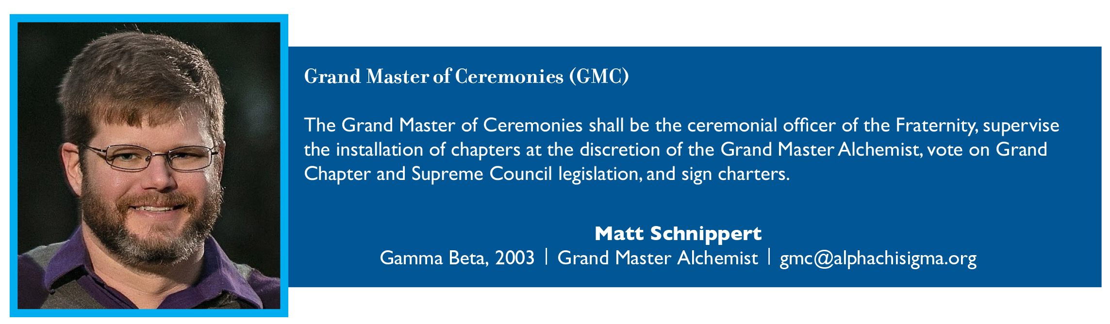 Grand Master of Ceremonies